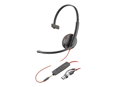 Poly : POLY BW 3215 USB-C HS +USB-C/A (BULK)