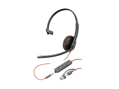 Poly : POLY BW 3215 USB-C HS +USB-C/A (BULK)