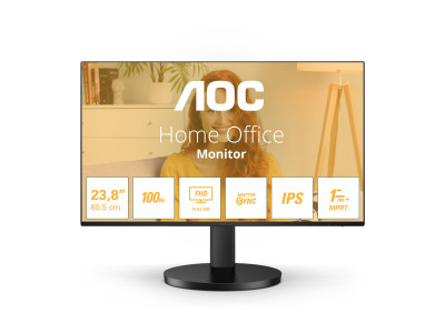 AOC : 24B3HA2 23.8IN IPS FHD 100HZ 250CD/4MS/HDMI