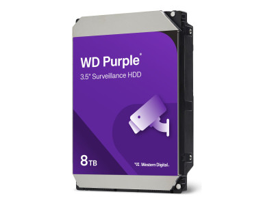 Western Digital : 8TB PURPLE 256Mo 3.5IN SATA 6GB/S 5640 RPM