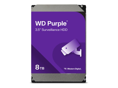 Western Digital : 8TB PURPLE 256Mo 3.5IN SATA 6GB/S 5640 RPM