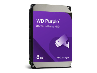 Western Digital : 8TB PURPLE 256Mo 3.5IN SATA 6GB/S 5640 RPM
