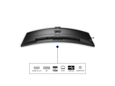 Philips : 49B2U6900CH 48.8IN CURV VA 5K 450CD/2HDMI/DP/4USB/2USB-C/HAS