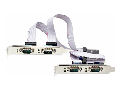 Startech : CARTE SERIE PCIE A 4 PORTS CA RTE 4 PORTS RS232/RS422/RS485