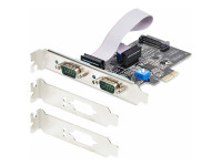 Startech : 2-PORT SERIAL PCIE card PCI EXPRESS RS232/RS422/RS485 Startech : 2-PORT SERIAL PCIE card PCI EXPRESS RS232/RS422/RS485