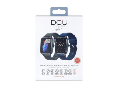 DCU Tecnologic : SMARTWATCH MODERN CALLS et SPORTS BLACK