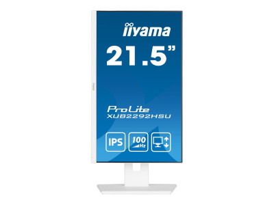 Iiyama : XUB2292HSU-W6 21.5IN IPS FHD 250CD/HDMI/DP/4USB/HAS avec HITE
