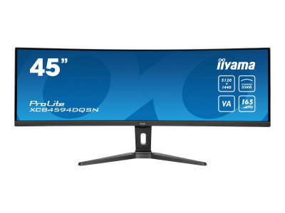 Iiyama : XCB4594DQSN-B1 44.5IN CV VA 5K 450CD/2HDMI/DP/3USB/USB-C/HAS
