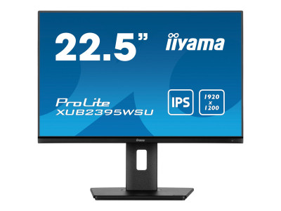 Iiyama : XUB2395WSU-B5 22.5IN IPS FHD 250CD/4MS/HDMI/DP/VGA/2USB/HAS
