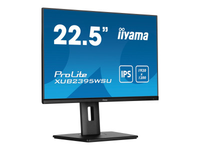Iiyama : XUB2395WSU-B5 22.5IN IPS FHD 250CD/4MS/HDMI/DP/VGA/2USB/HAS