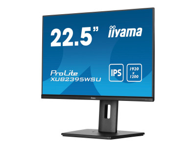 Iiyama : XUB2395WSU-B5 22.5IN IPS FHD 250CD/4MS/HDMI/DP/VGA/2USB/HAS