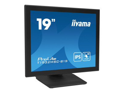 Iiyama : T1932MSC-B1S 19IN IPS 1280X1024 PCAP/250CD/HDMI/DP/VGA