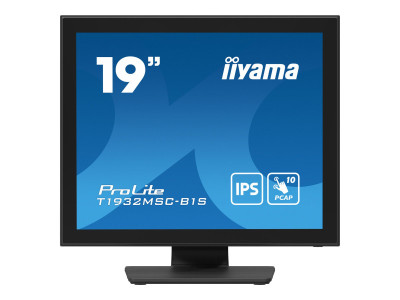 Iiyama : T1932MSC-B1S 19IN IPS 1280X1024 PCAP/250CD/HDMI/DP/VGA