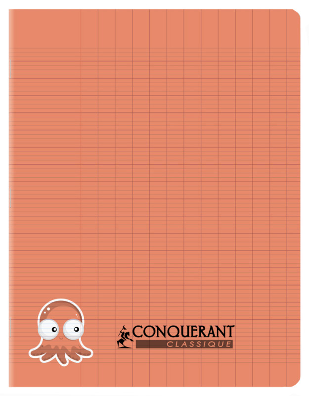 CONQUERANT CLASSIQUE Cahier d'écriture, 170 x 220 mm, orange