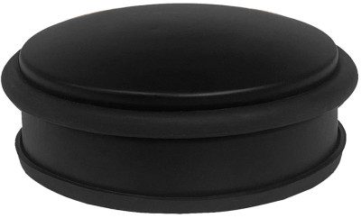 ALBA Butoir de porte, en acier, diamètre: 110 mm, noir
