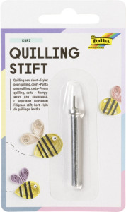 folia Bâtonnet à quilling, court, pointe 8 mm, en aluminium