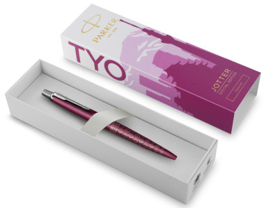 PARKER Stylo à bille JOTTER Tokyo, rose métallique