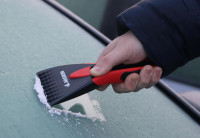 NIGRIN Grattoir à glace 2K, longueur: 210 mm, noir/rouge NIGRIN Grattoir à glace 2K, longueur: 210 mm, noir/rouge