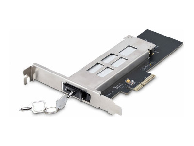 Startech : M.2 NVME SSD TO PCIE X4 SLOT - HOT SWAP MOBILE RACK/BACKPLANE