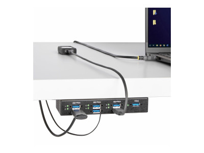 Startech : 7-PORT MANAGED INDUSTRIAL USB HUB USB 3.0/3.1/3.2 G1 5GBPS