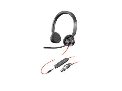 Poly : POLY BW 3325 USB-C HS +3.5MMP +USB-C/A