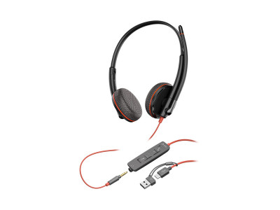 Poly : POLY BW 3225 USB-C HS +USB-C/A (BULK)