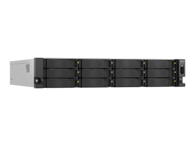 Qnap : TS-H1277AXU-RP-R5-16G 2U 12BAY 2.5IN 16GB UDIMMDDR5 NONECC RPS
