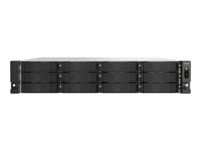 Qnap : TS-H1277AXU-RP-R5-16G 2U 12BAY 2.5IN 16GB UDIMMDDR5 NONECC RPS