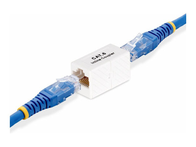 Startech : COUPLEUR RJ45 CONNECTEUR CAT6 en LIGNE ADAPTATEUR T568 F pour