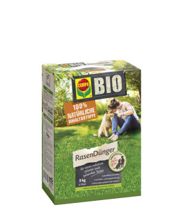 COMPO BIO Rasendünger, 3 kg für 75 qm