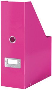 LEITZ Porte-revues Click & Store, A4, carton, rouge