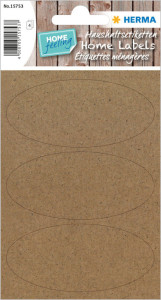 HERMA Haushalts-Etiketten HOME Silphie, 26 x 54 mm