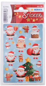 HERMA Weihnachts-Sticker DECOR Weihnachtsmann