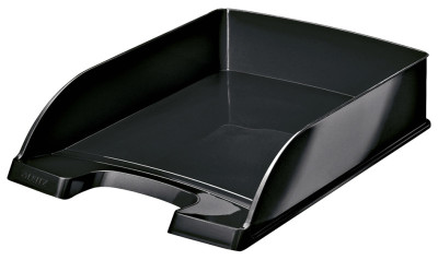 LEITZ Corbeille à courrier Plus WOW, A4, polystyrène, rouge