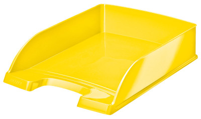 LEITZ Corbeille à courrier Plus WOW, A4, polystyrène, rouge