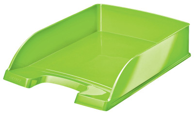 LEITZ Corbeille à courrier Plus WOW, A4, polystyrène, rouge