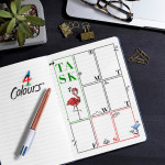 BIC Stylo à bille rétractable 4 Colours, présentoir de 24 BIC Stylo à bille rétractable 4 Colours, présentoir de 24