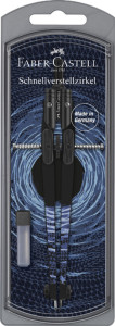 FABER-CASTELL Schnellverstellzirkel TREND SHINY TWIST