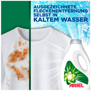 ARIEL Lessive liquide Universal+, 4 litres, 80 lavages