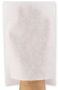 HYGOSTAR Gant de toilette Soft, en spunlace, blanc