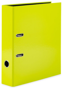 Chemise à motifs HERMA « Néon », DIN A4, jaune fluo