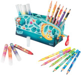 Maped Trousse JUNGLE fever, garni, 24 articles Maped Trousse JUNGLE fever, garni, 24 articles