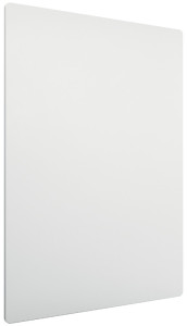 nobo Tableau blanc, acier, 450 x 450 mm, blanc