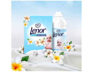 Lenor Lessive en poudre Sensitiv, 1,5 kg, 25 lavages