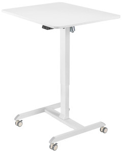 LogiLink Bureau d'ordinateur réglable, électrique, noir