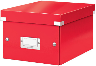 LEITZ Boîte de rangement Click & Store WOW, A5, rouge