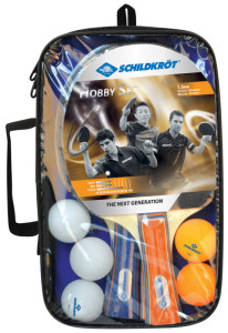 SCHILDKRÖT Kit tennis de table Hobby, pour 2 joueurs