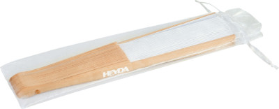 HEYDA Eventail en papier, largeur: 460 mm, blanc