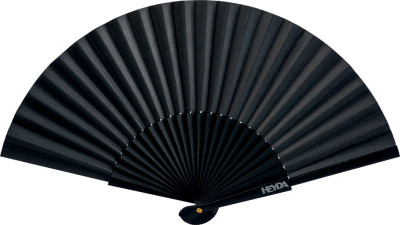 HEYDA Eventail en papier, largeur: 460 mm, blanc