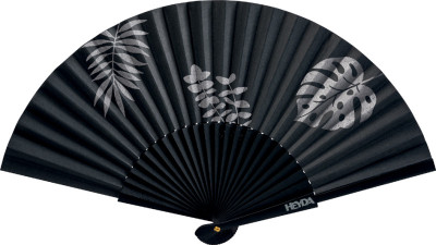 HEYDA Eventail en papier, largeur: 460 mm, blanc